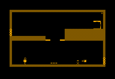 PET Portal game screenshot for Commodore PET